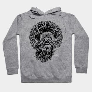 god of thunder - Zeus - street wear design Hoodie